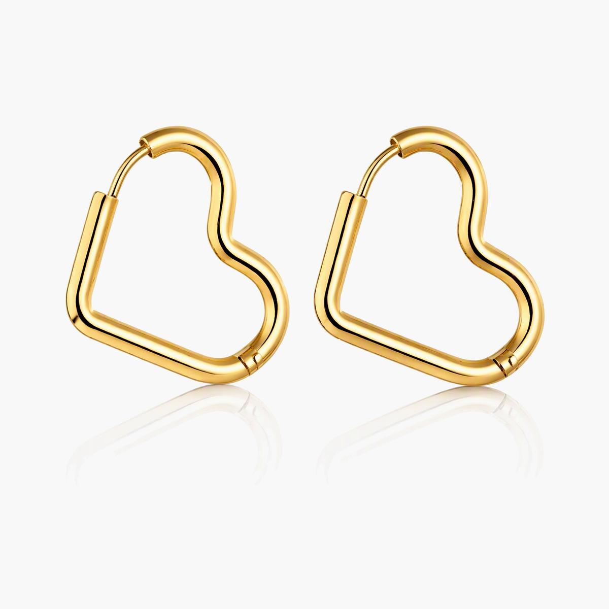Minimalist Oval Hoop Earrings