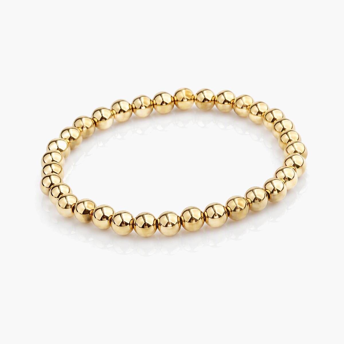 Trendy Pearl And Bead Bracelet
