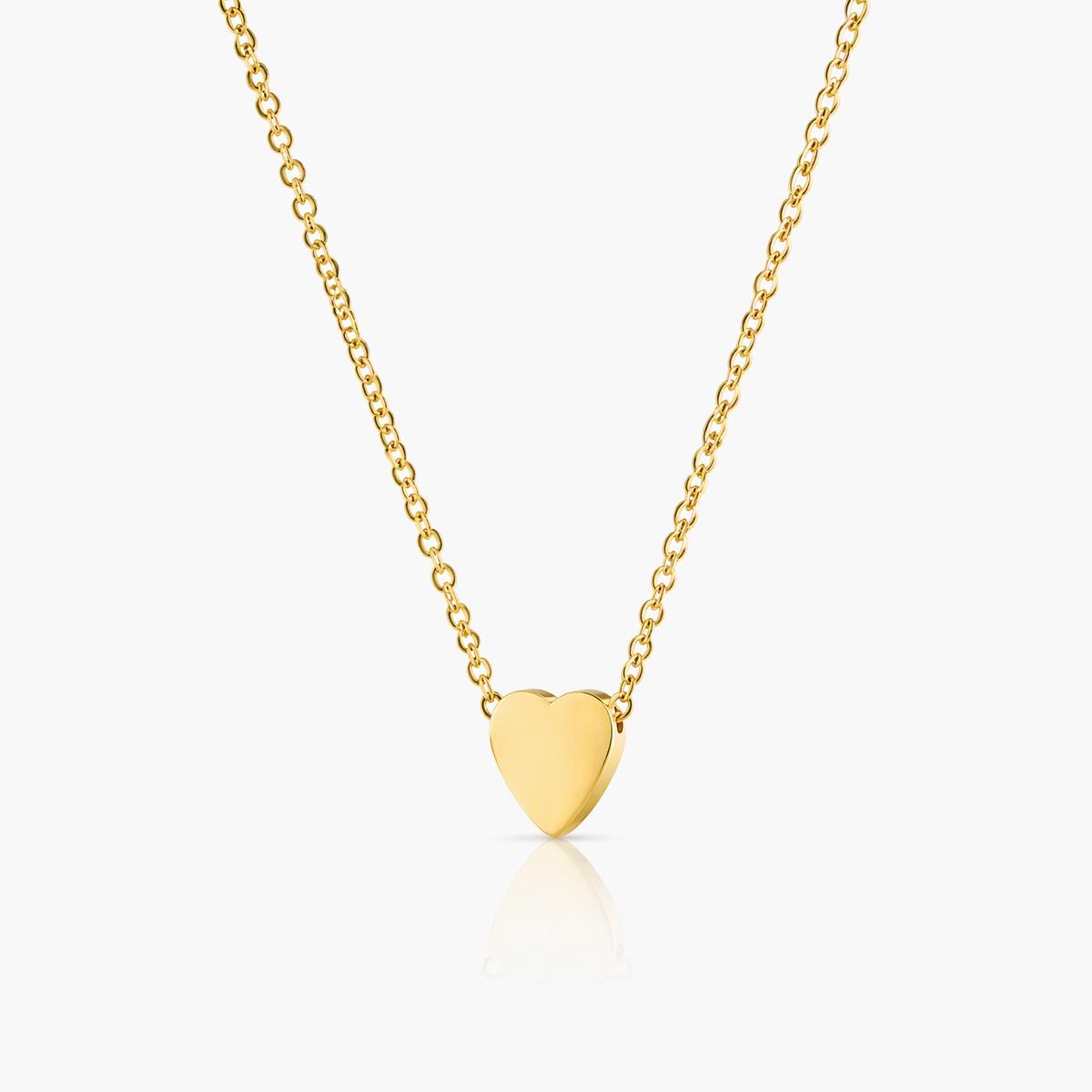 Dainty Heart Pendant Necklace
