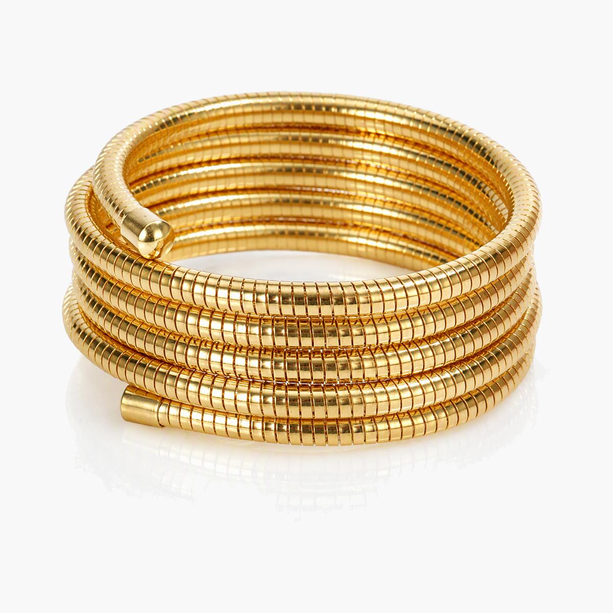 Multi Layer Snake Chain Bangle