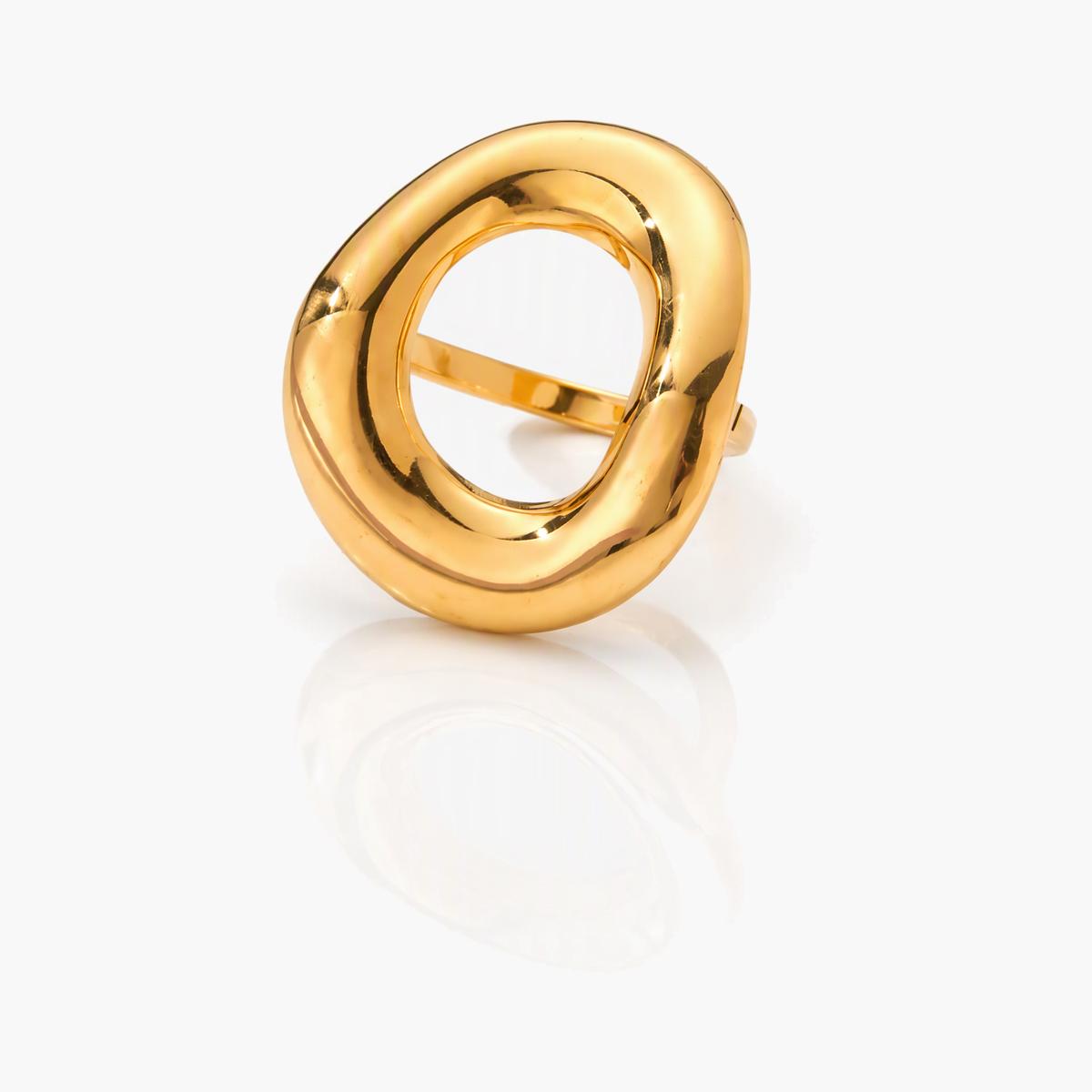 Trendy Starfish & Heart Ring