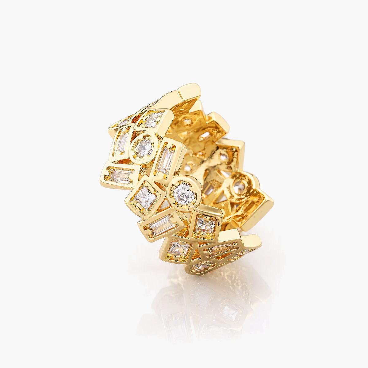 Chunky Geometric Cluster Ring