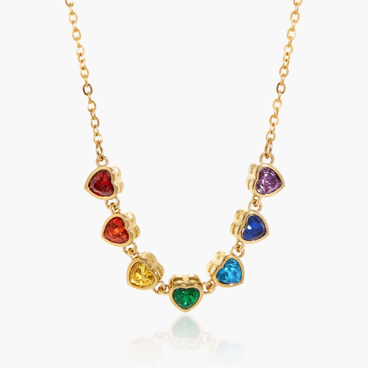 Trendy Heart & Cross Pendant Necklace