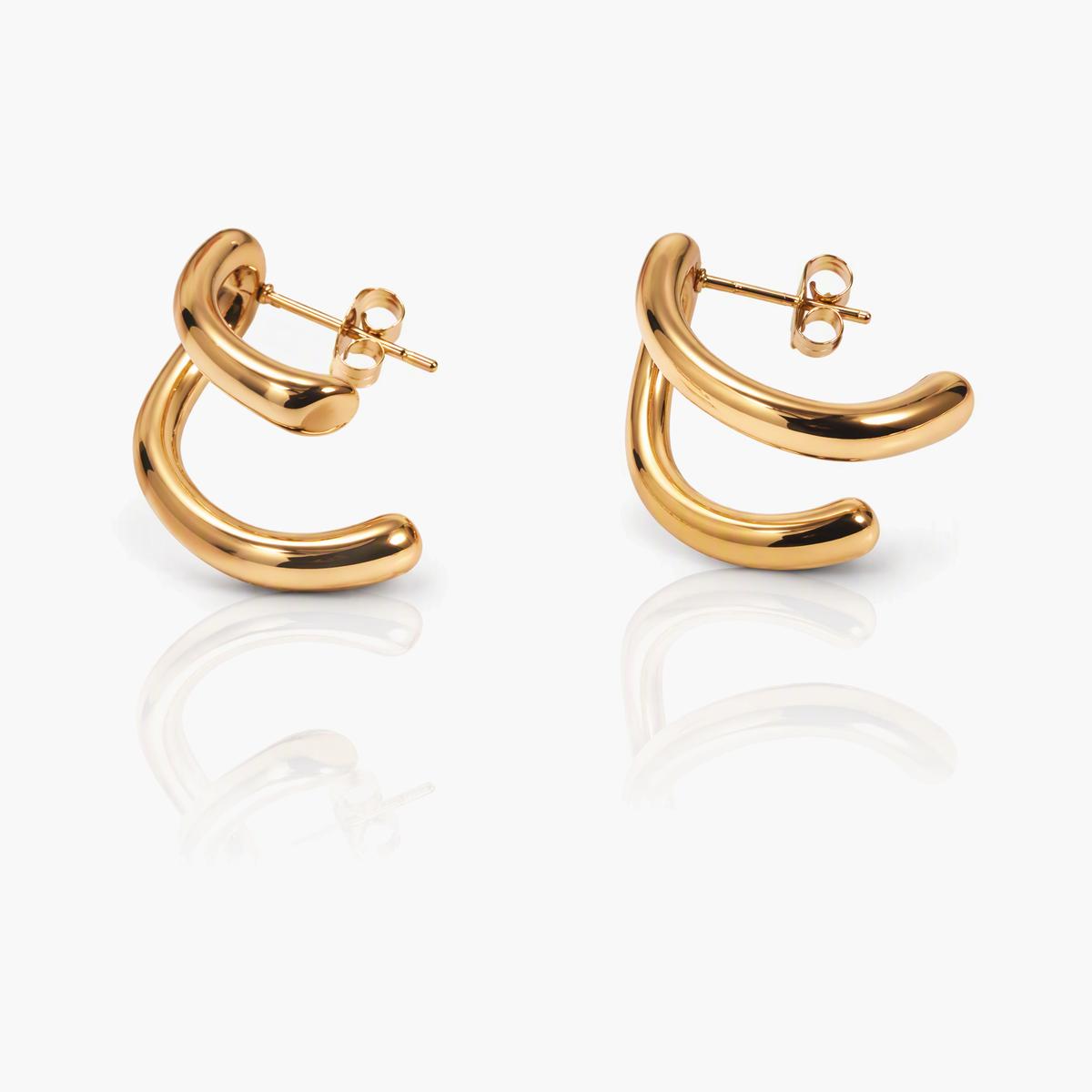 Minimalist Open Cuff Earrings