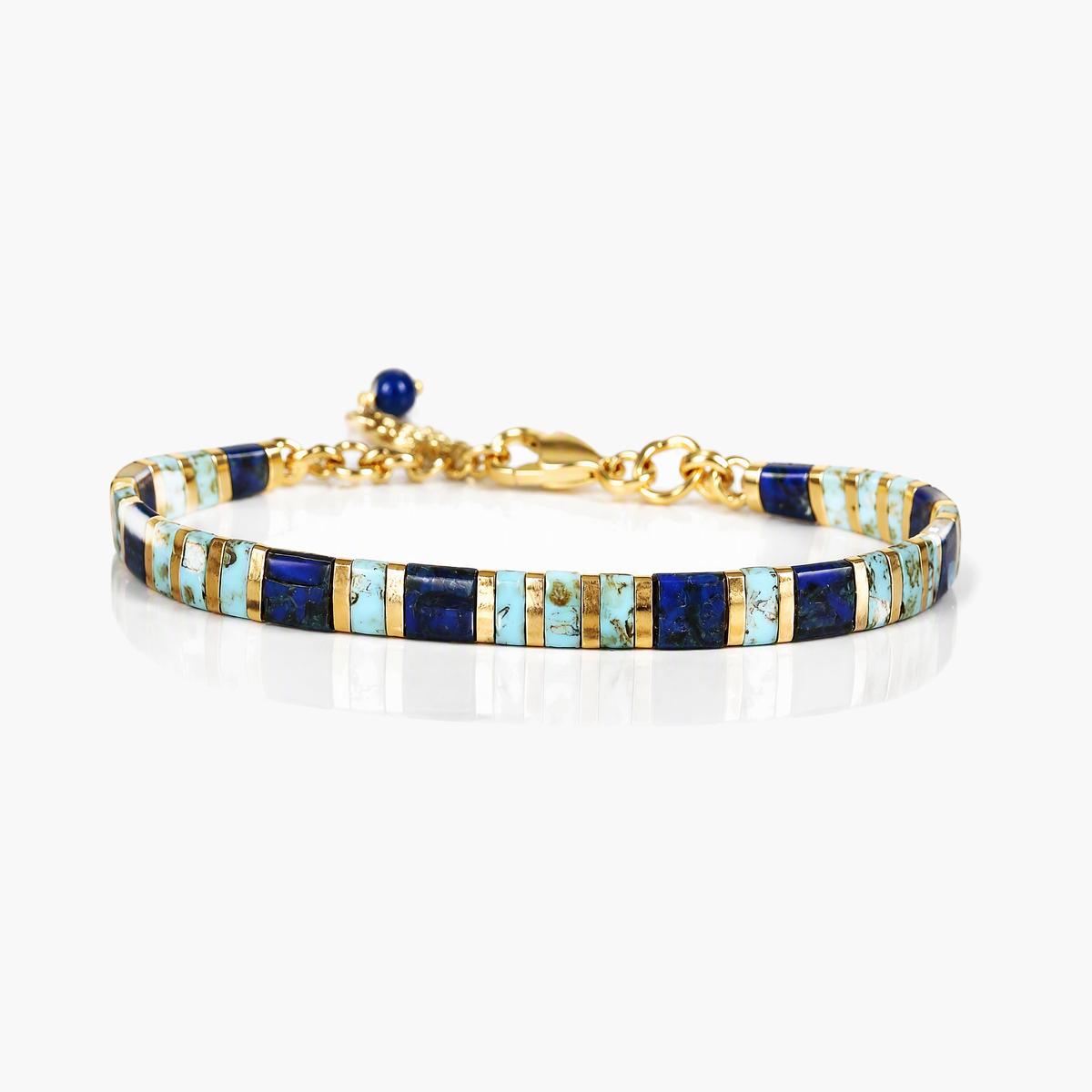 Inlaid Stone Bracelet