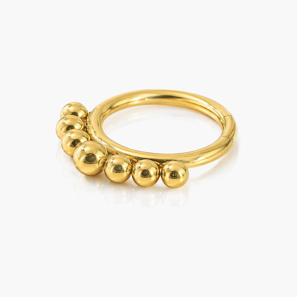 Dainty Seven-Ball Nose Ring