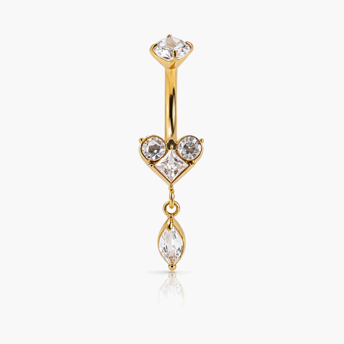 Dainty Butterfly Belly Ring