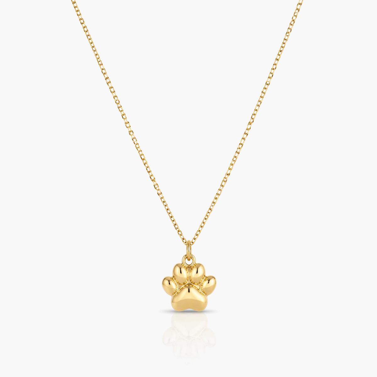 Cute Paw Print Necklace