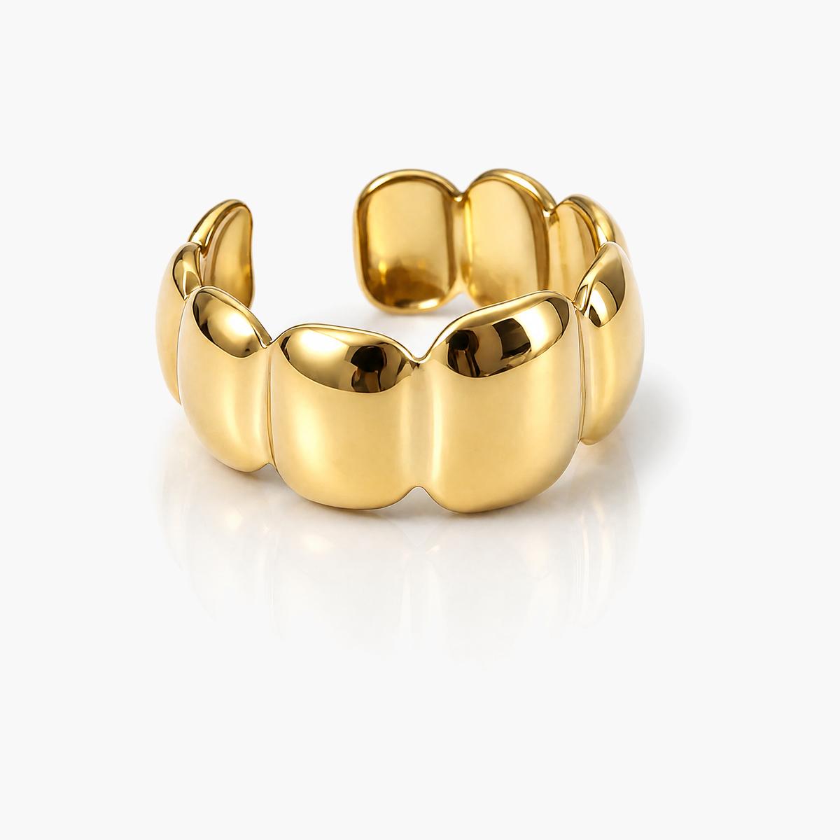 Chunky Scallop Band Ring