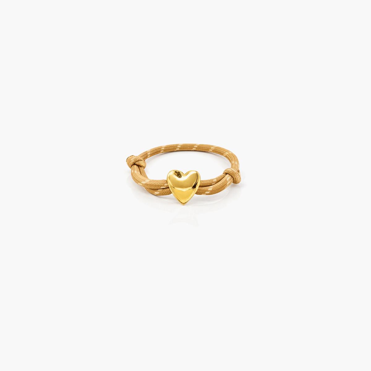 Cute Heart Charm Hair Tie
