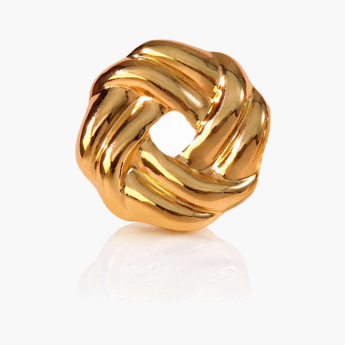 Twisted Knot Stud Earrings