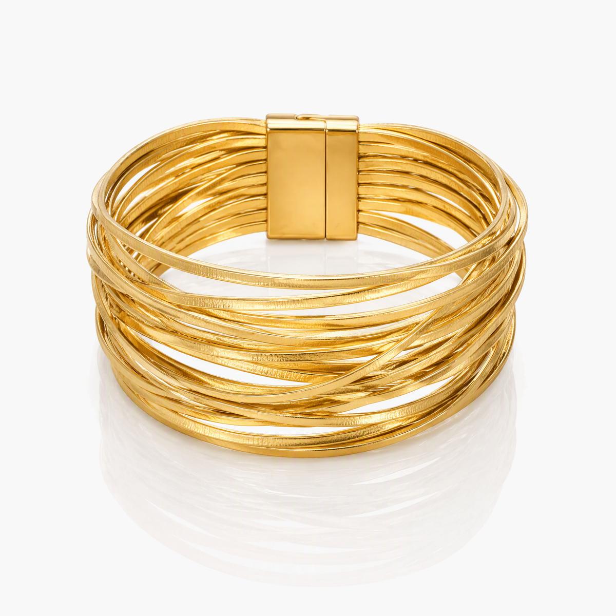 Trendy Multi-Strand Bangle