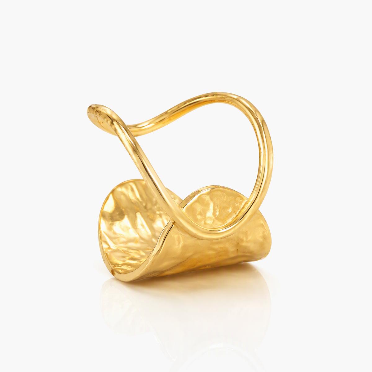 Twisted Wire Cuff Ring