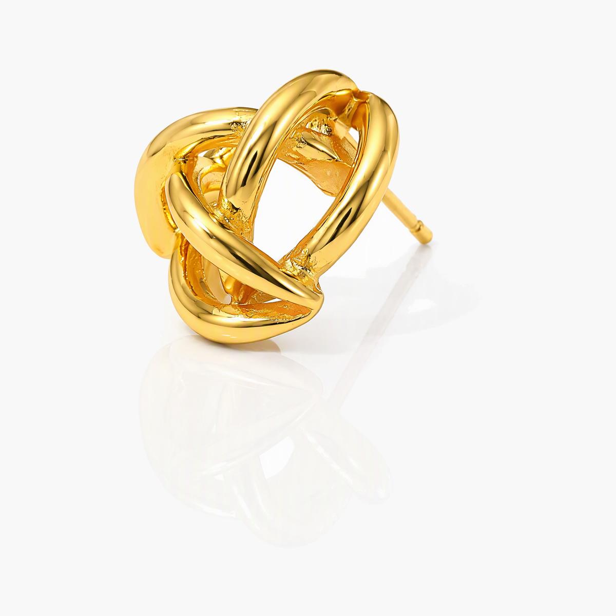 Love Knot Stud Earrings