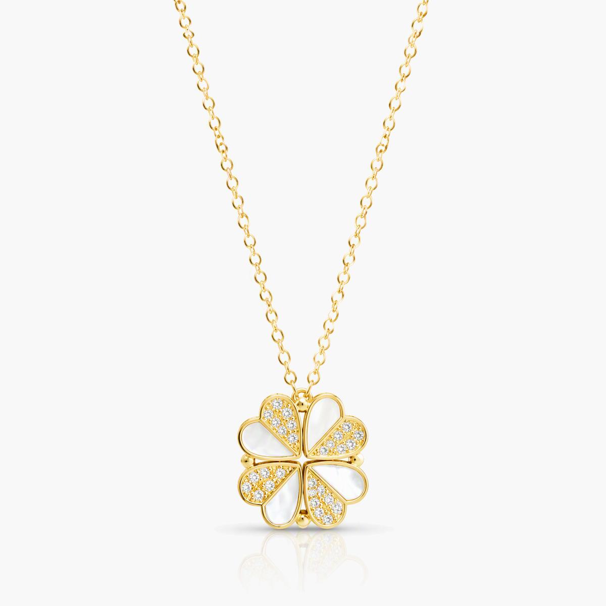 Four-Leaf Clover Pendant Necklace