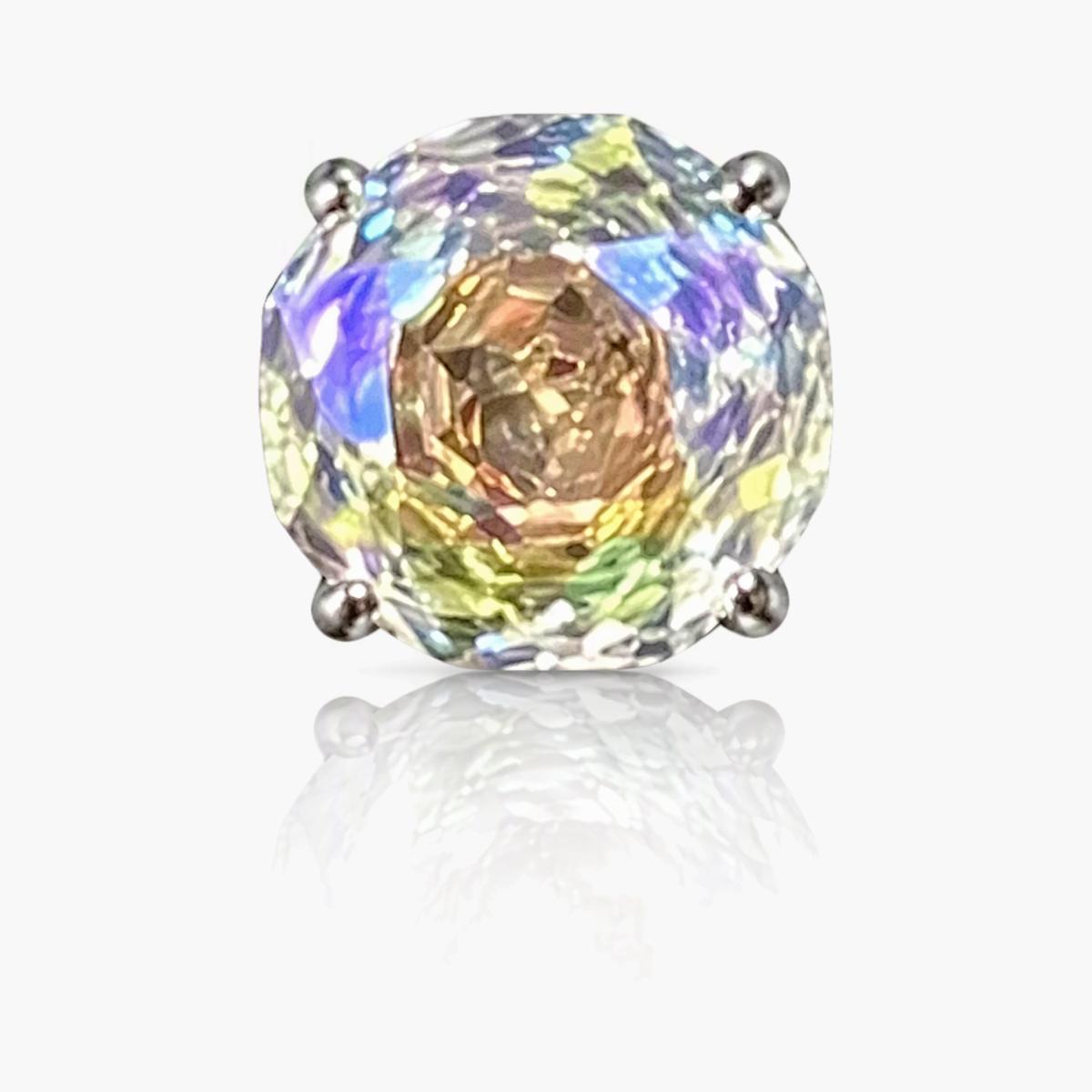 Trendy Rose Cut Stud Earrings