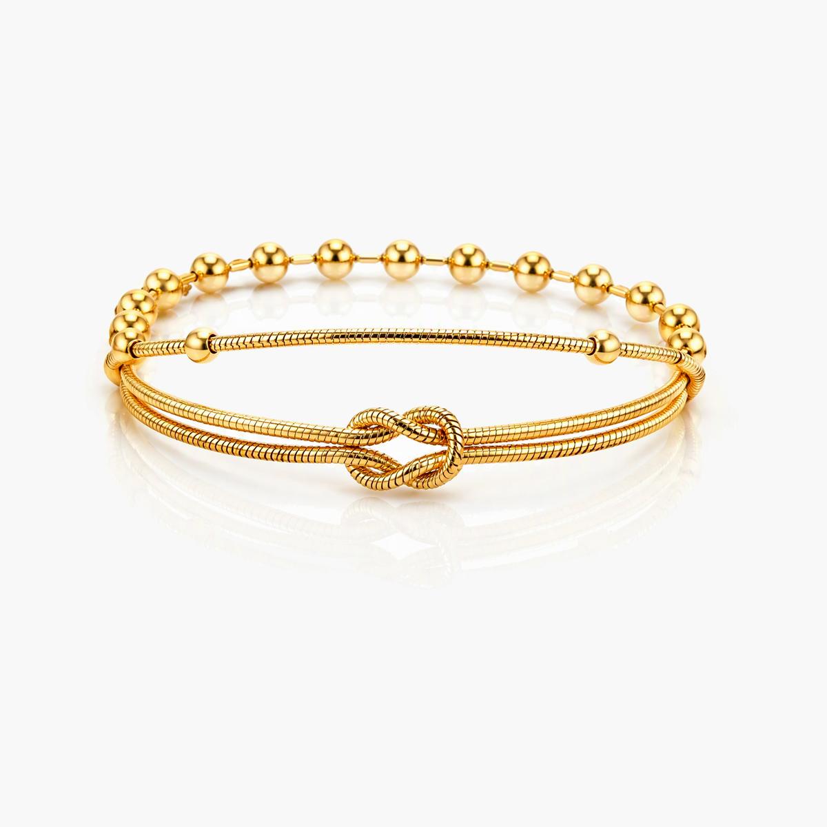 Elegant Love Knot Bracelet