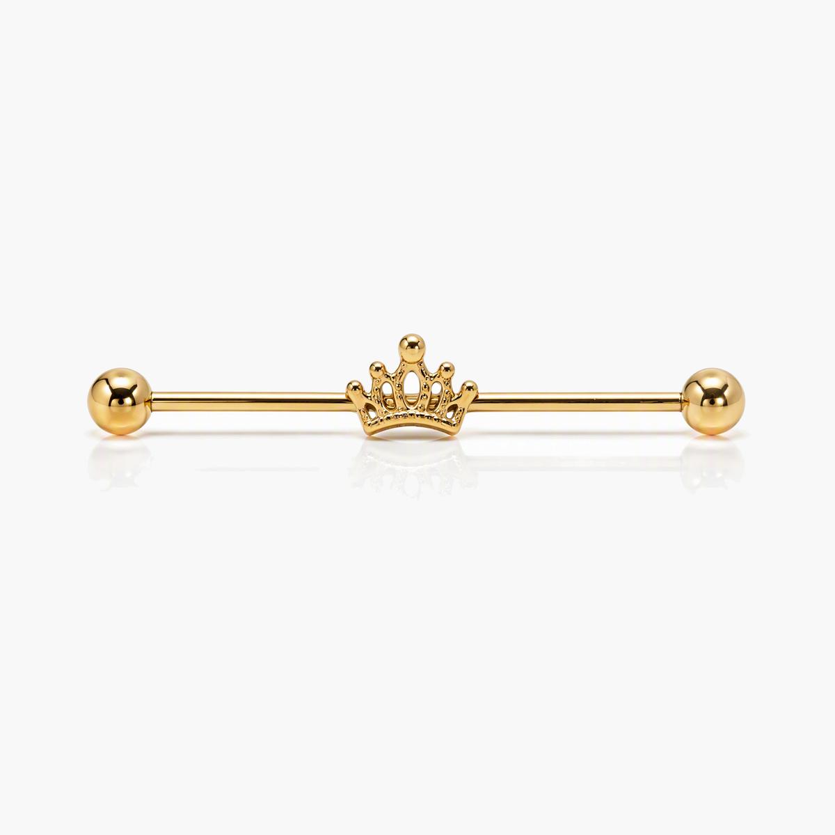 Crown Charm Barbell