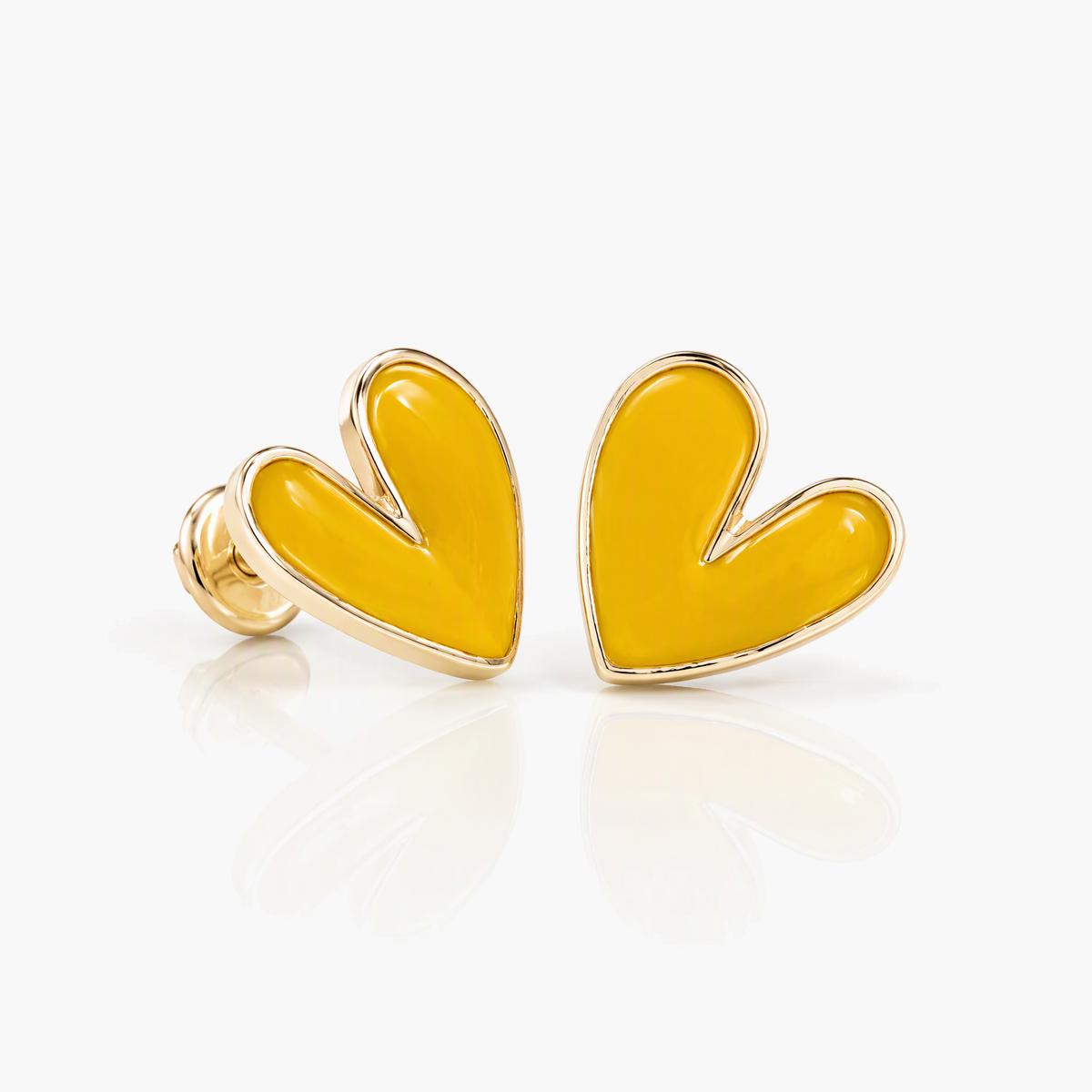 Cute Flower and Heart Earrings