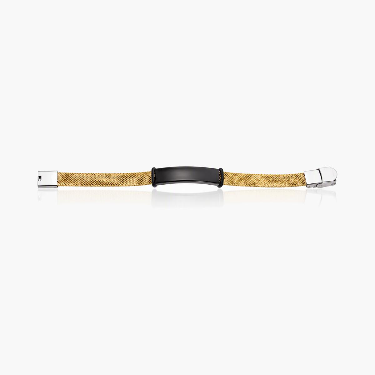 Minimalist Rectangular Bar Mesh Bracelet