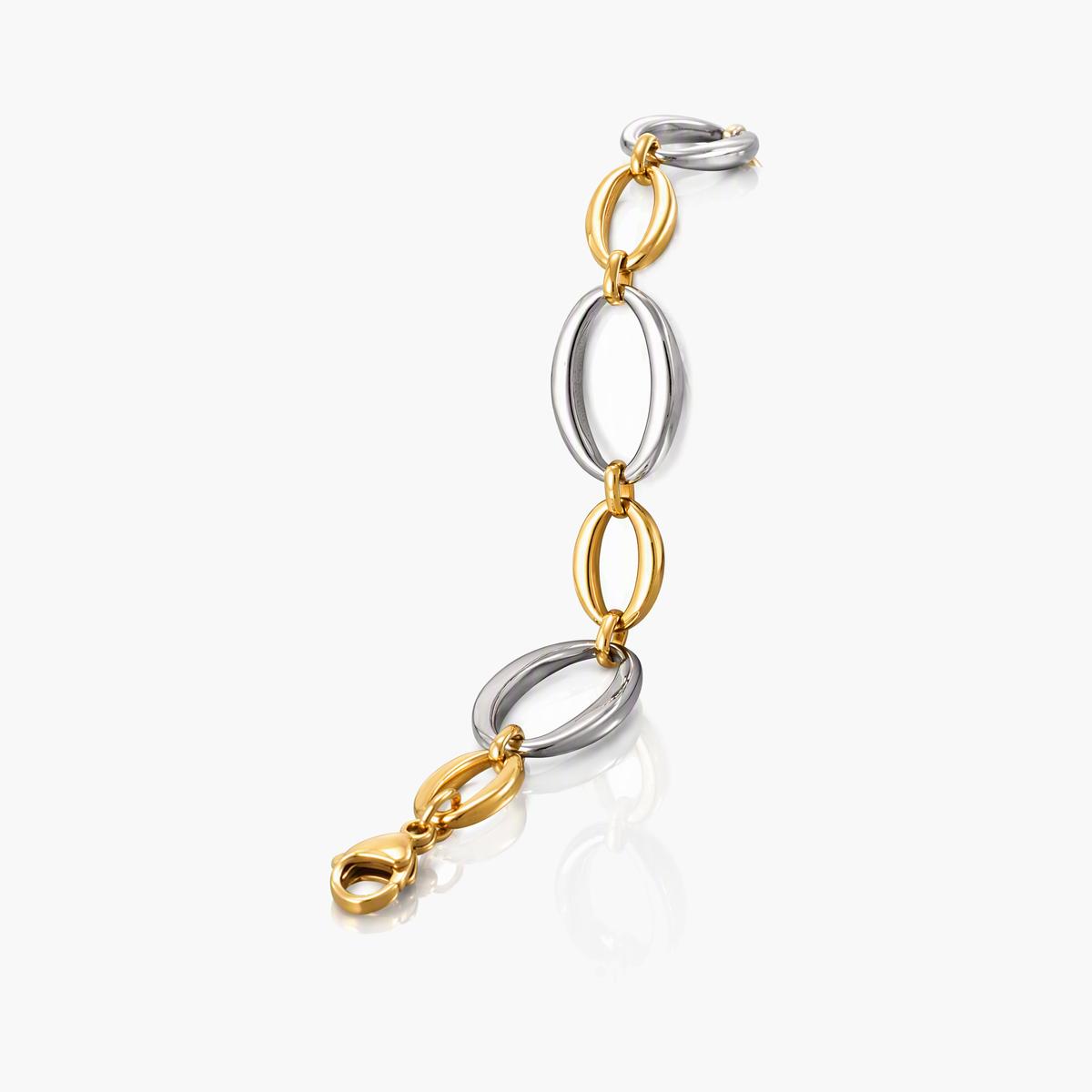Trendy Oval Link Bracelet