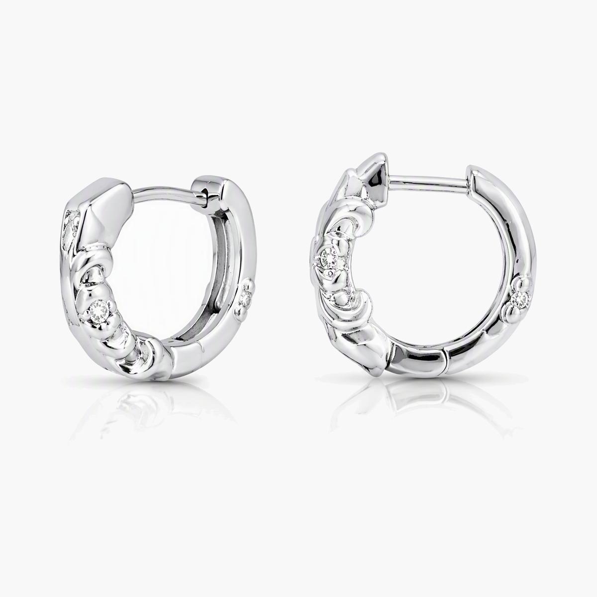 Trendy Bamboo Hoop Earrings