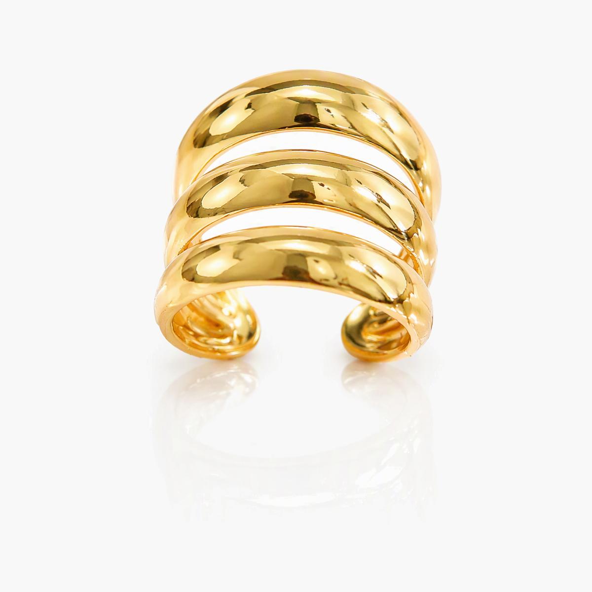 Trendy Assorted Motif Ring