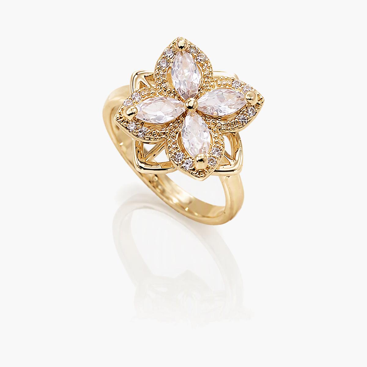 Floral Motif Ring