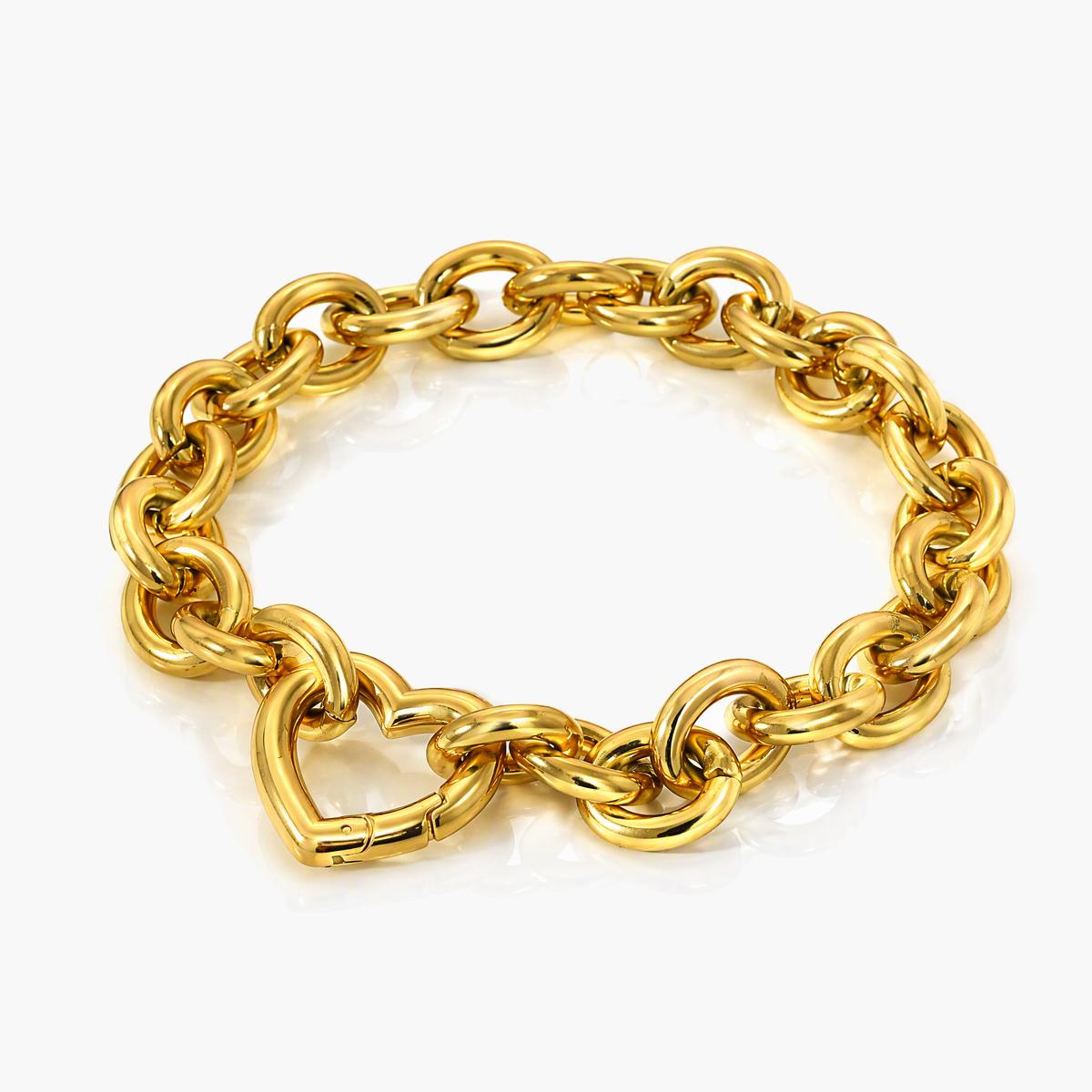 Trendy Mixed Link Chain Bracelet