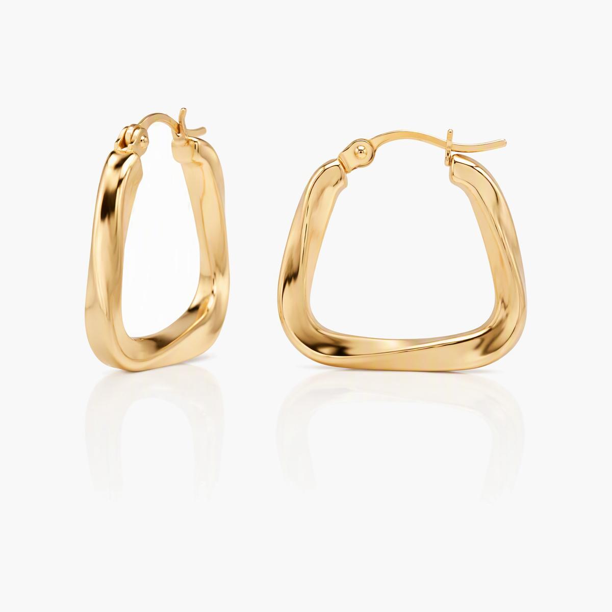 Irregular Hoop Earrings