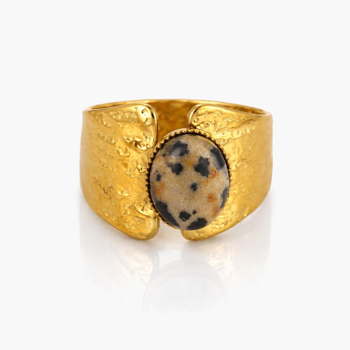 Trendy Mixed Motif Open Ring