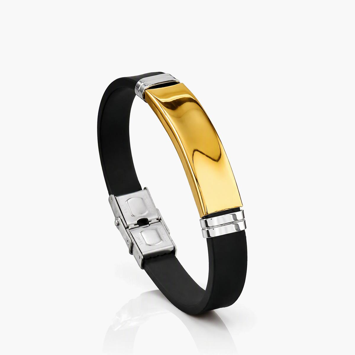 Minimalist Curved Plate Bracelet