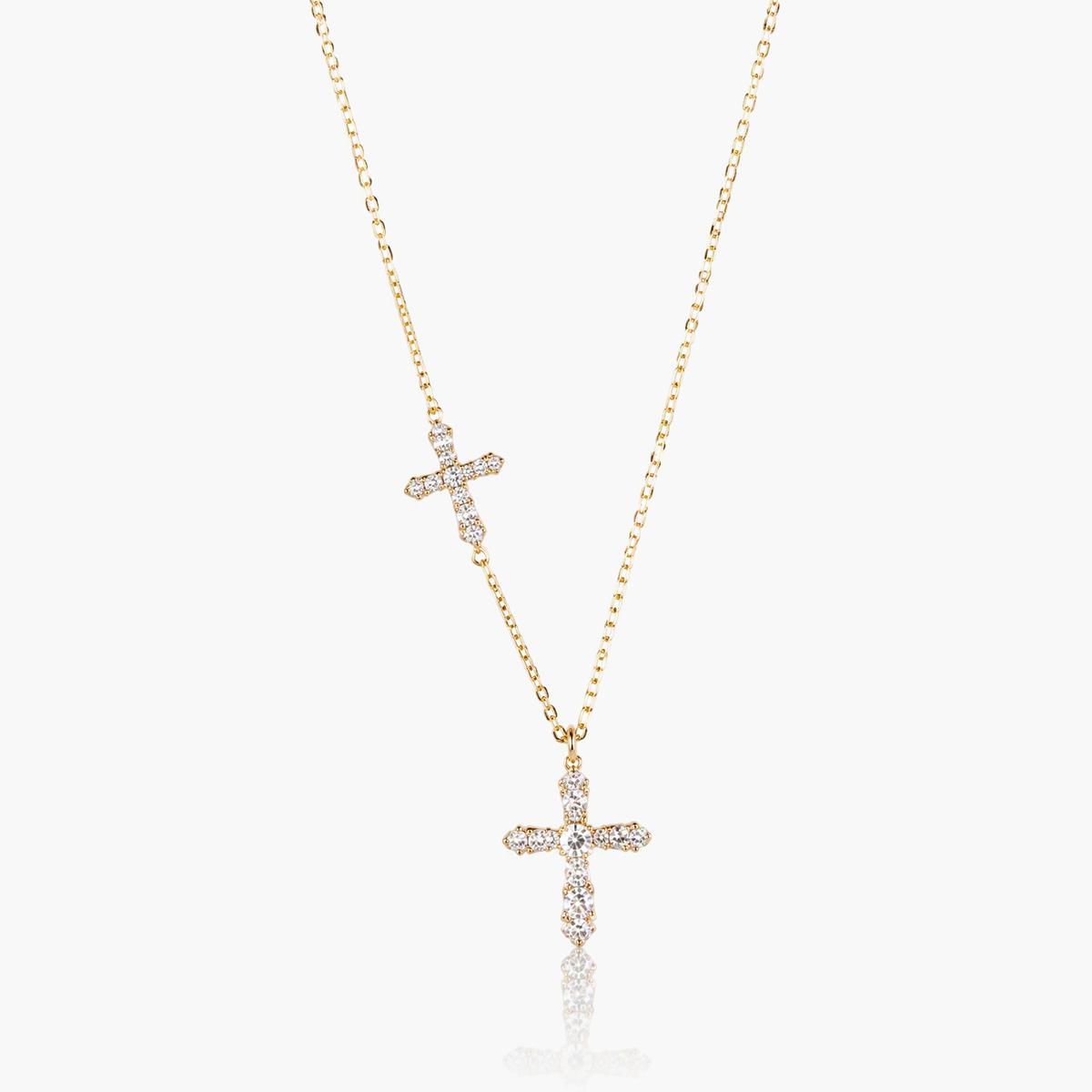 Dainty Cross Pendant Necklace