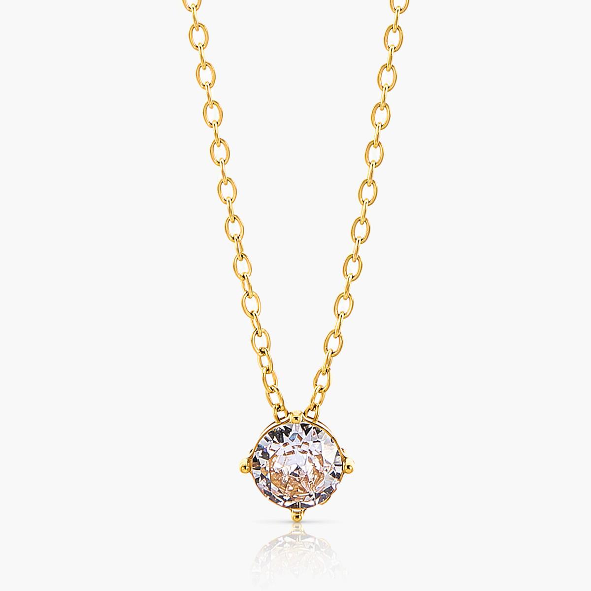Dainty Irregular Outline Pendant Necklace