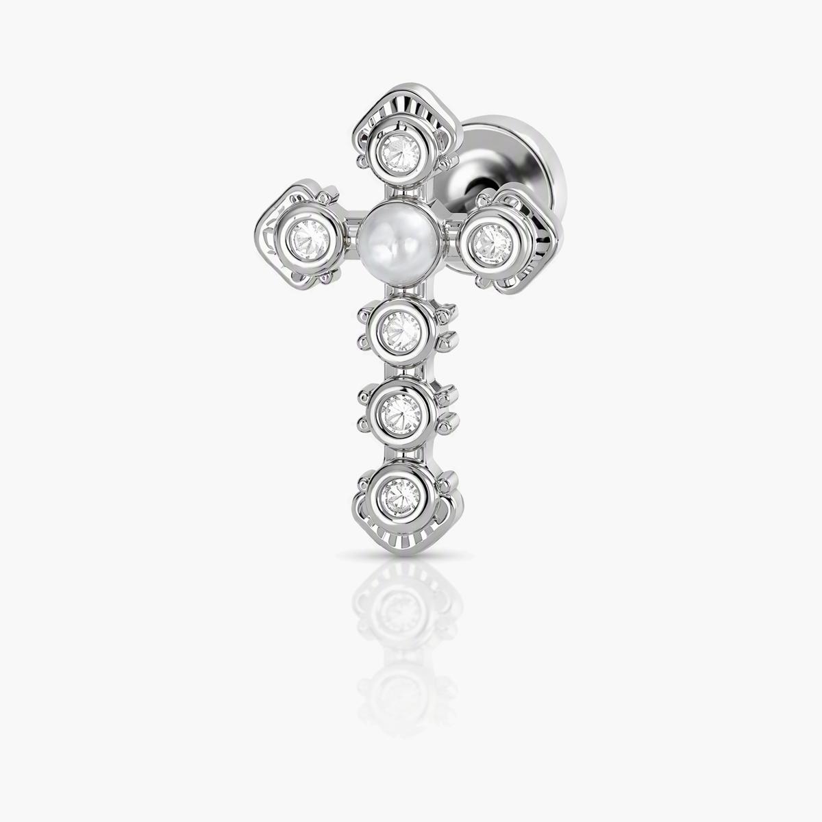 Dainty Cross Stud Earrings