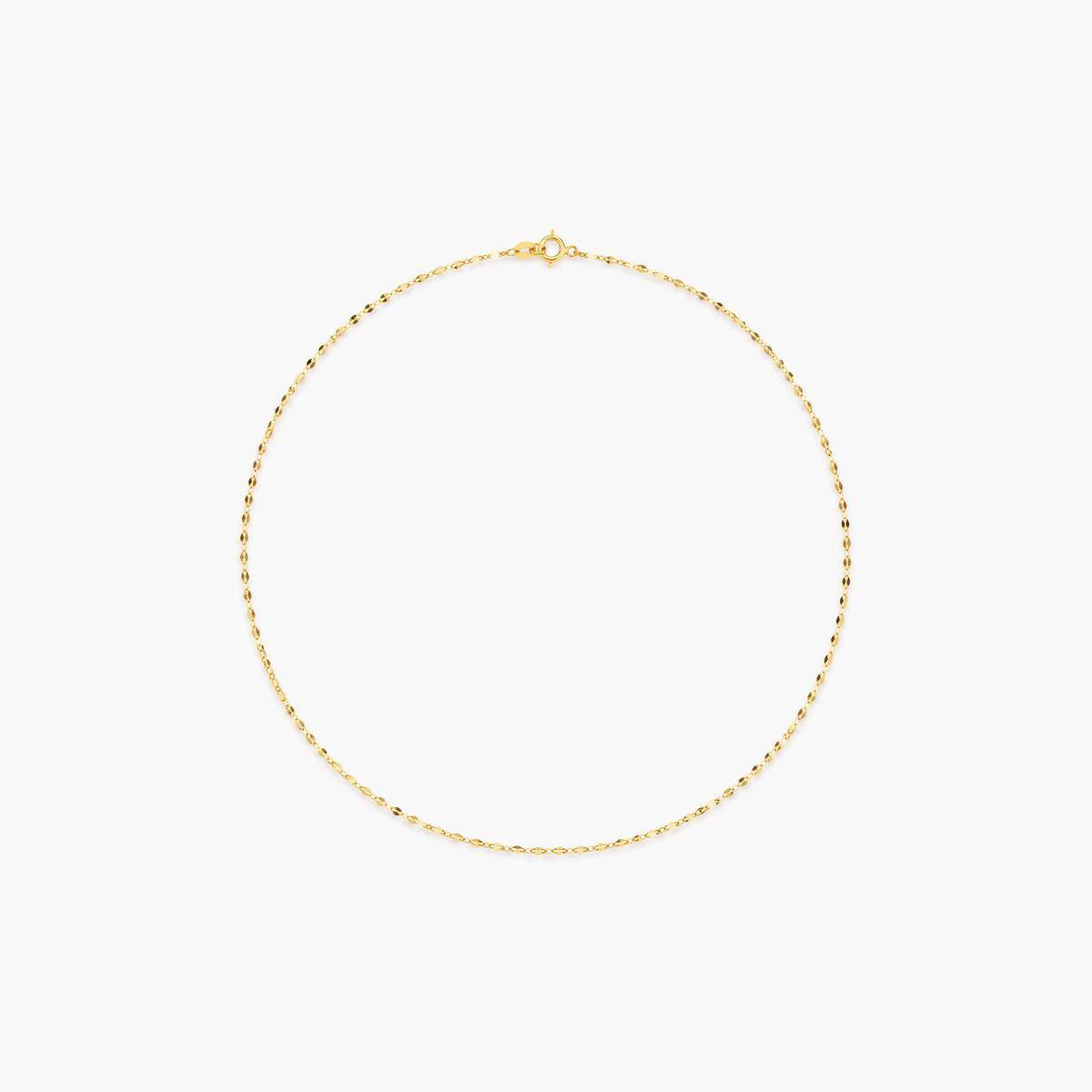 Dainty Twist Chain Necklace