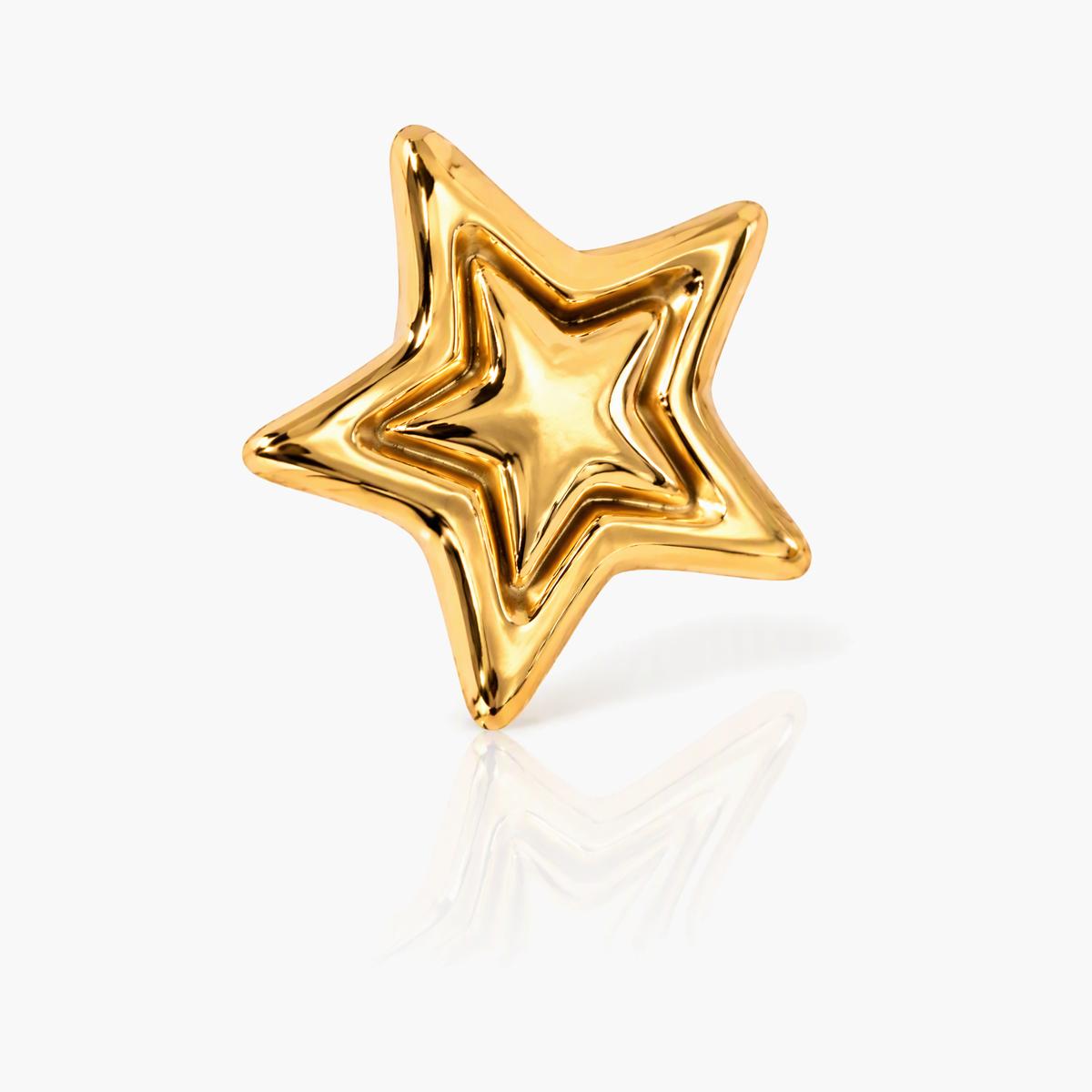 Trendy Star Stud Earrings