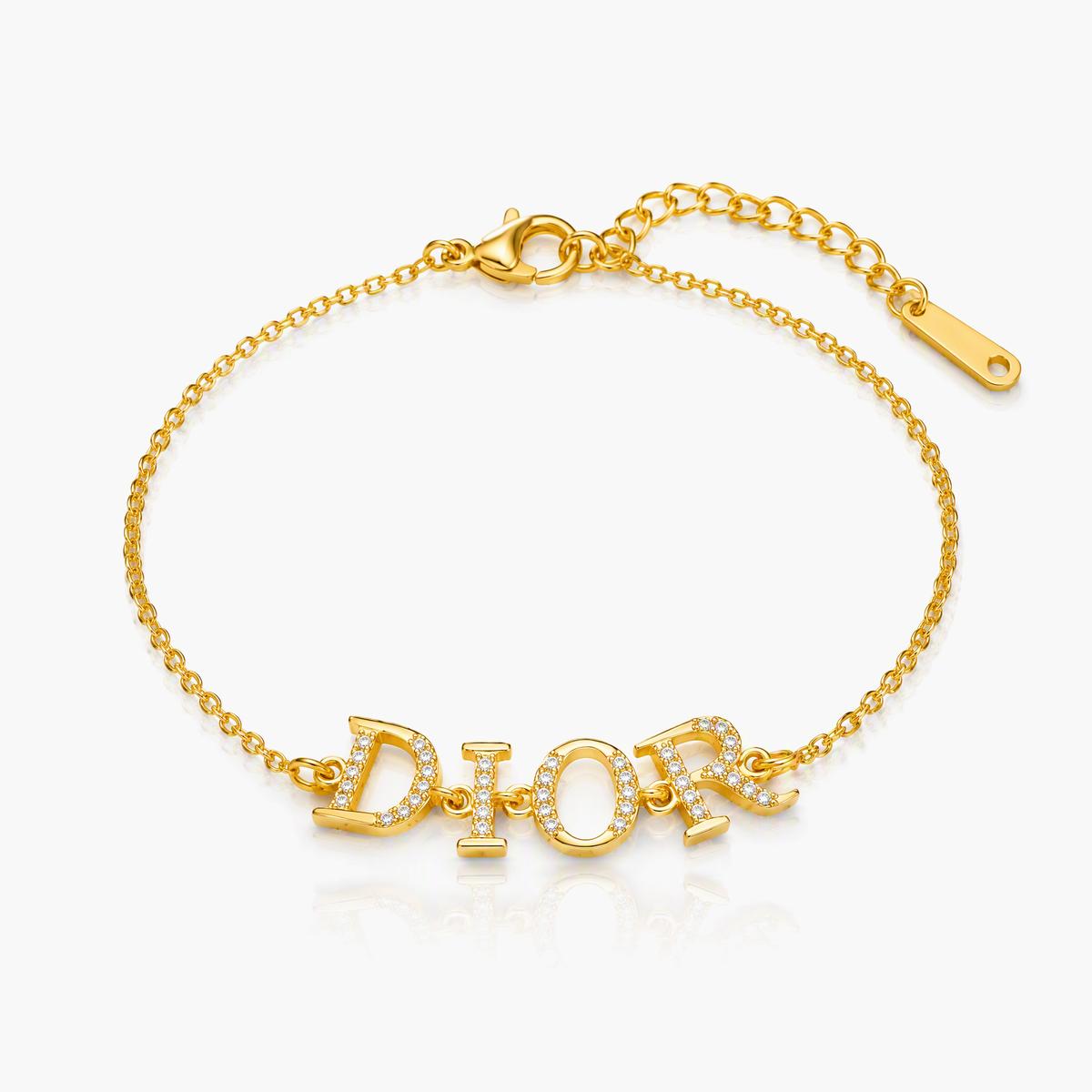 Dainty Letter Charm Bracelet