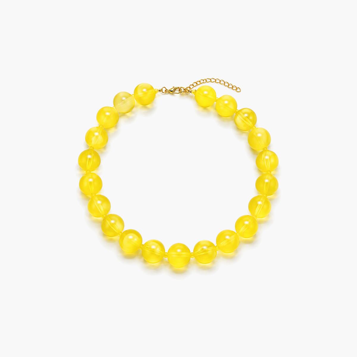 Chunky Round Bead Necklace