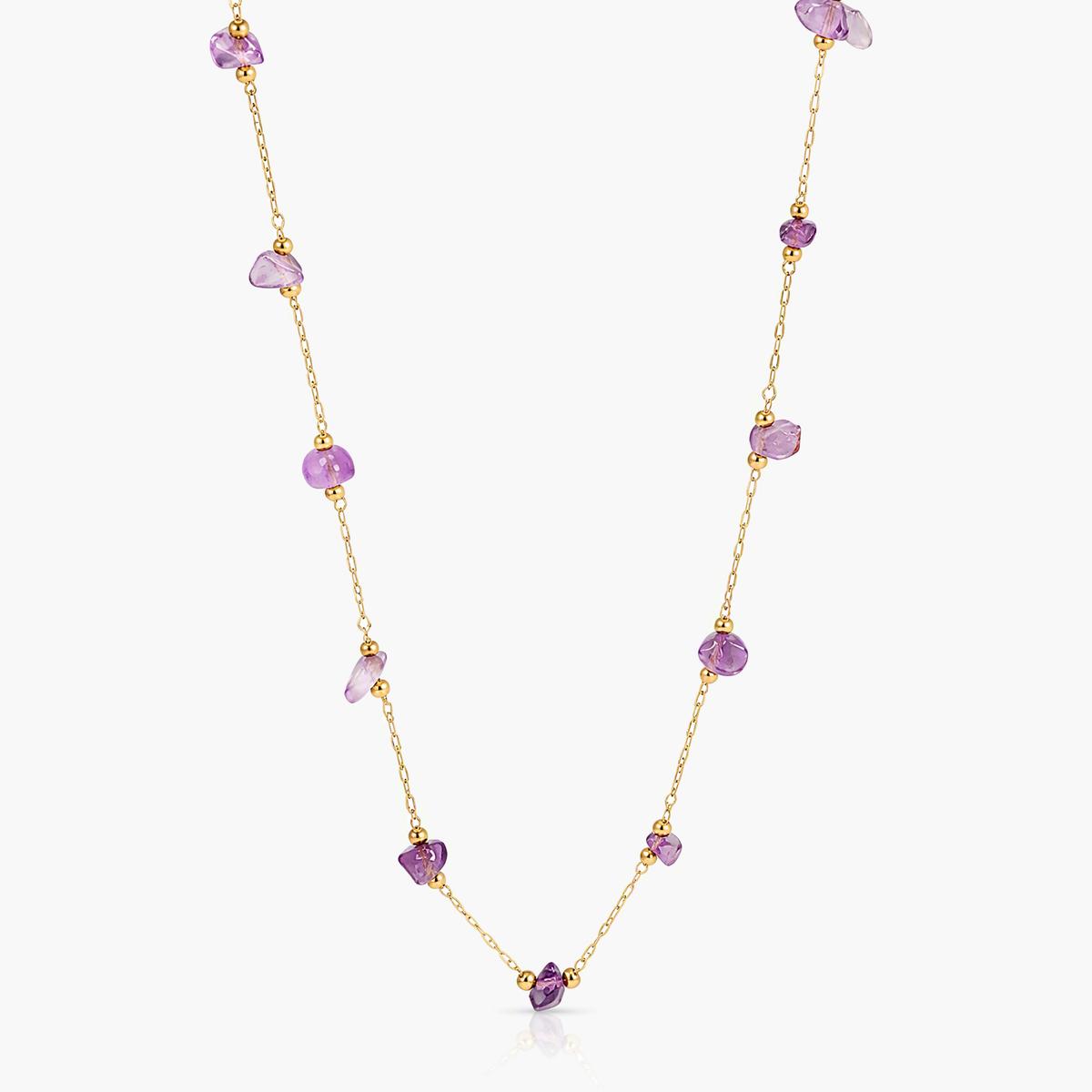 Dainty Heart Chip Necklace