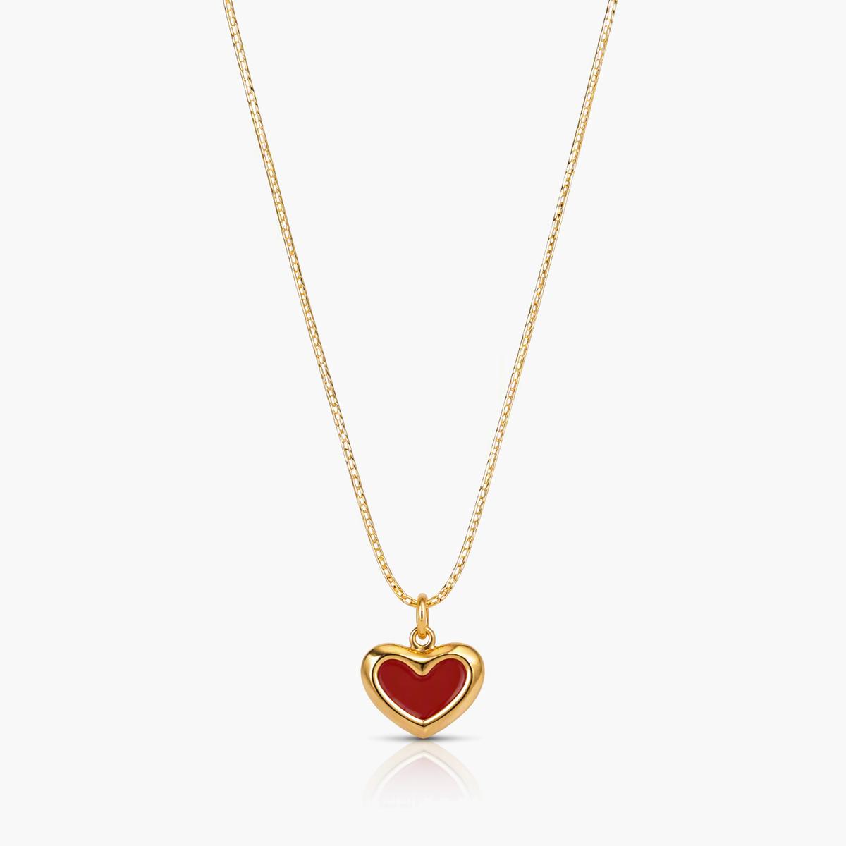 Dainty Heart Pendant Necklace
