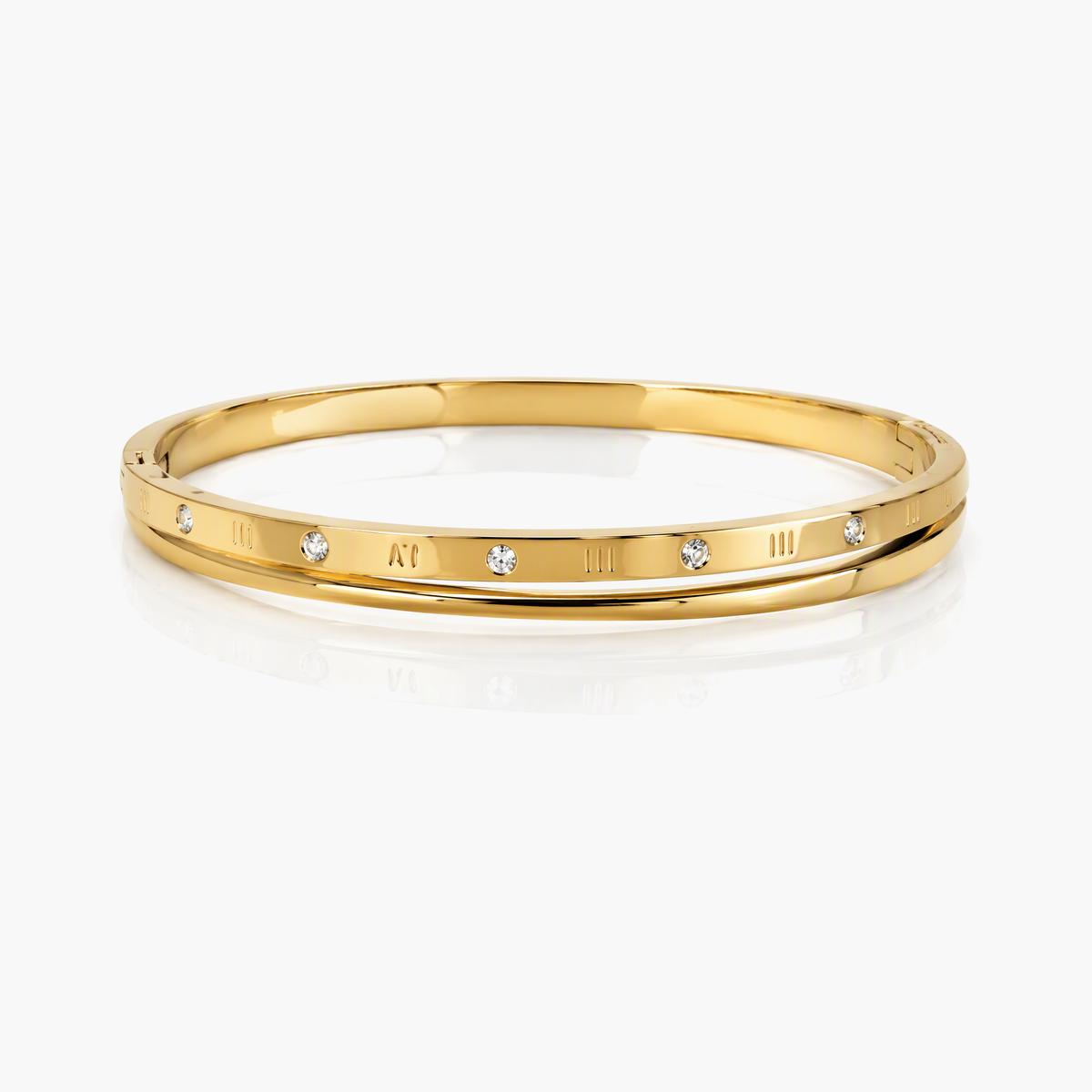 Trendy Roman Numeral Bangle