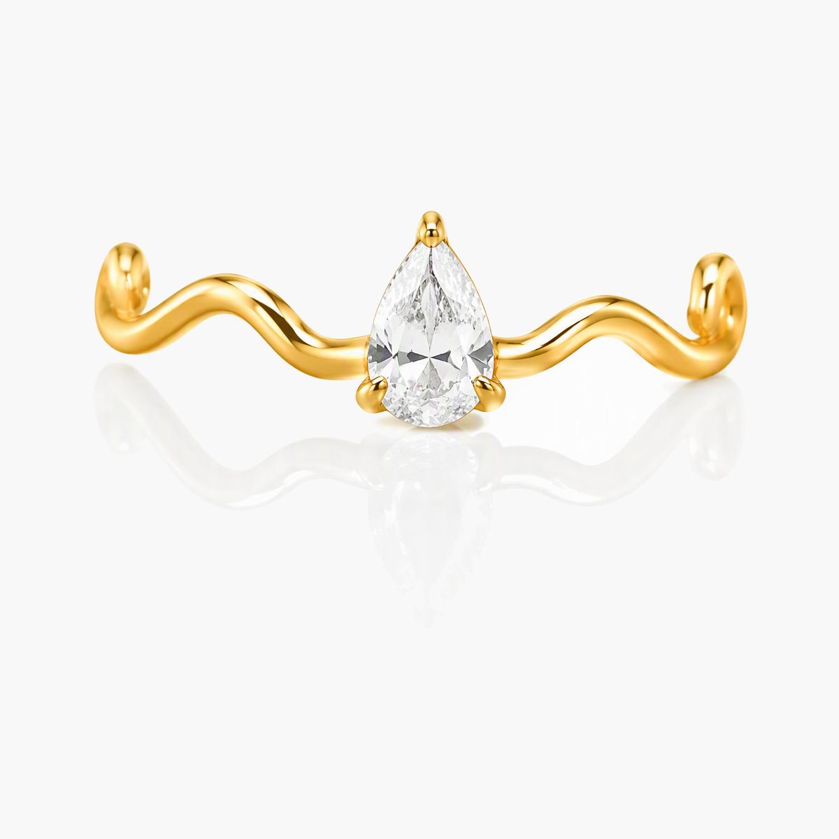 Dainty Snake Ring
