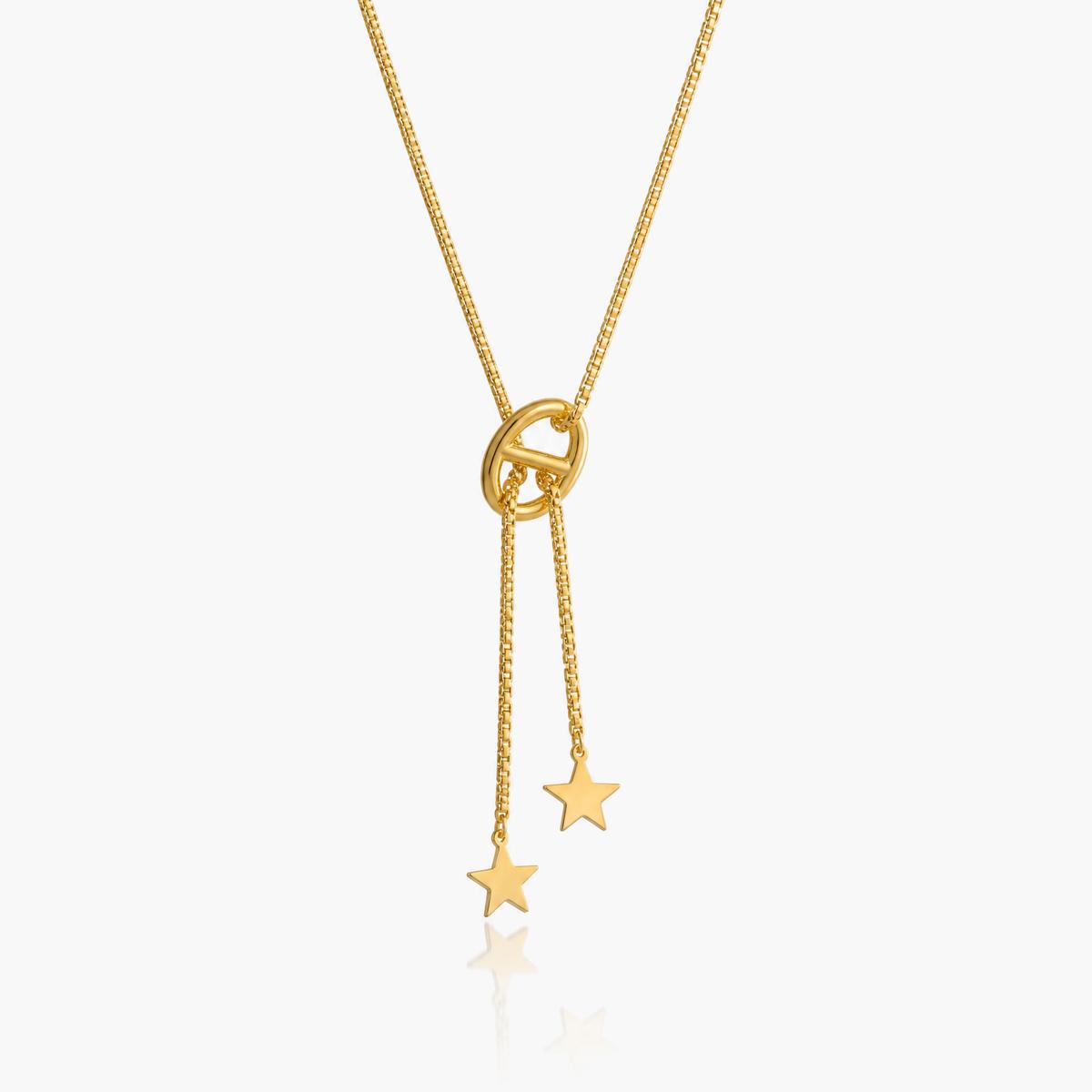 Trendy Star Charm Necklace