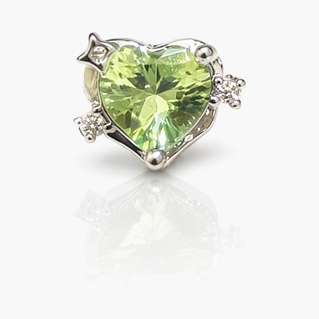 Dainty Heart Stud Earrings