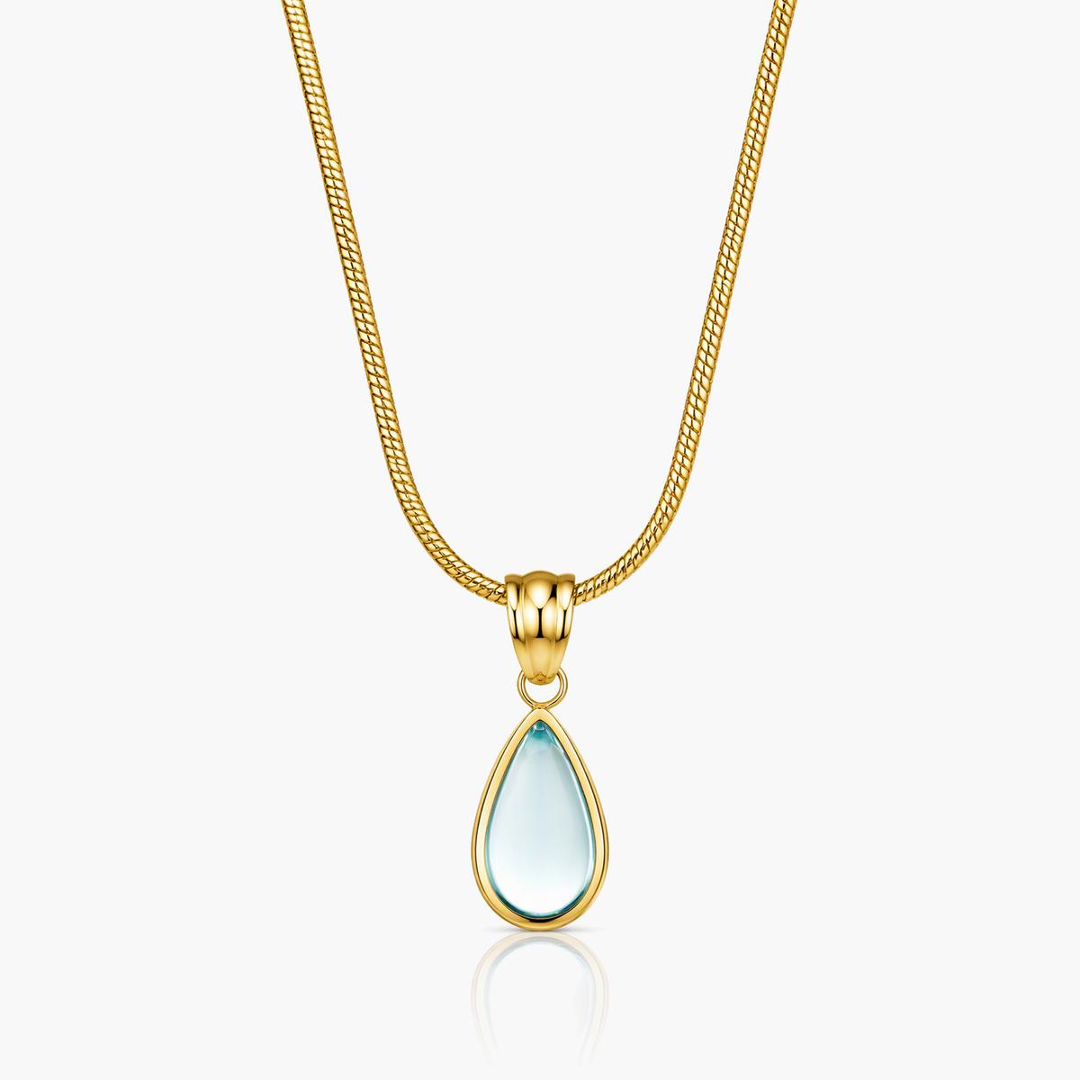 Teardrop Pendant Necklace