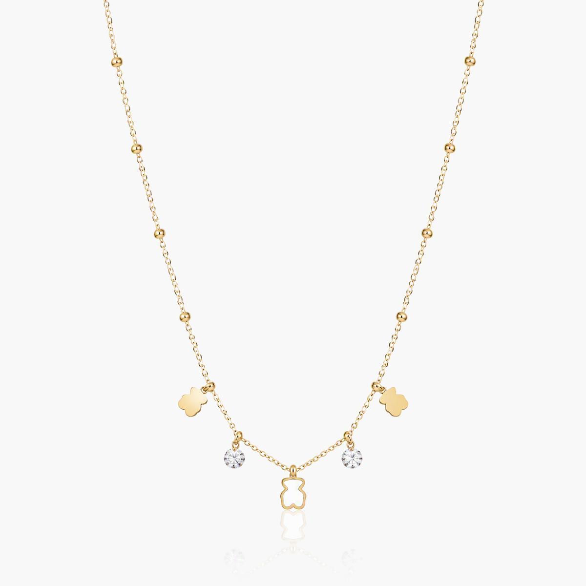 Cute Bear Charm Necklace