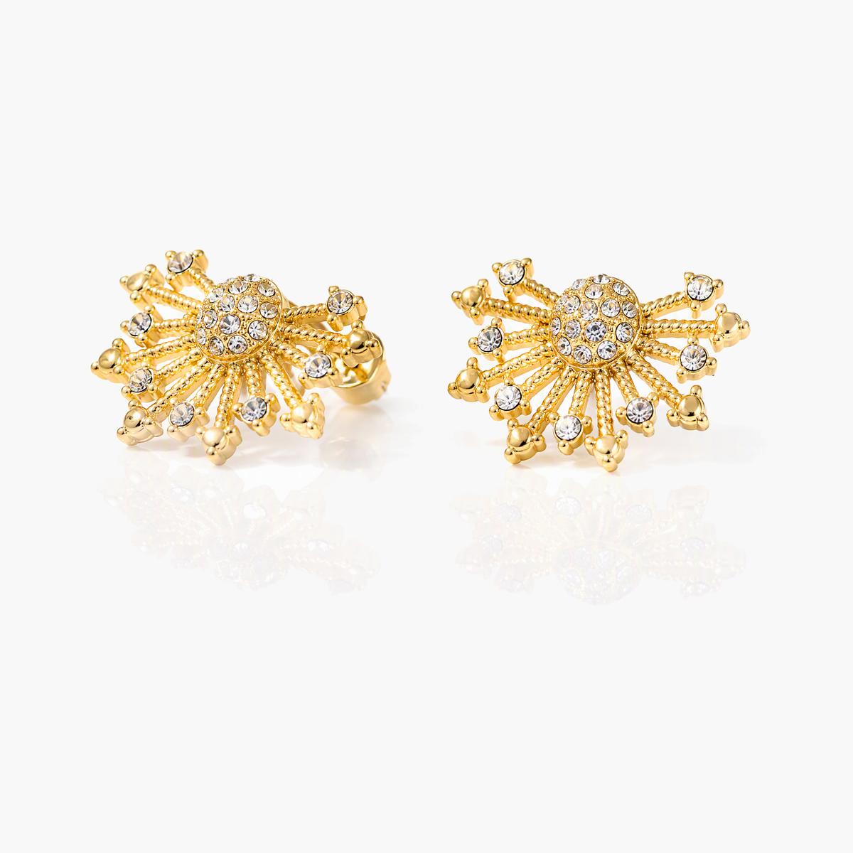 Ginkgo Leaf Drop Earrings