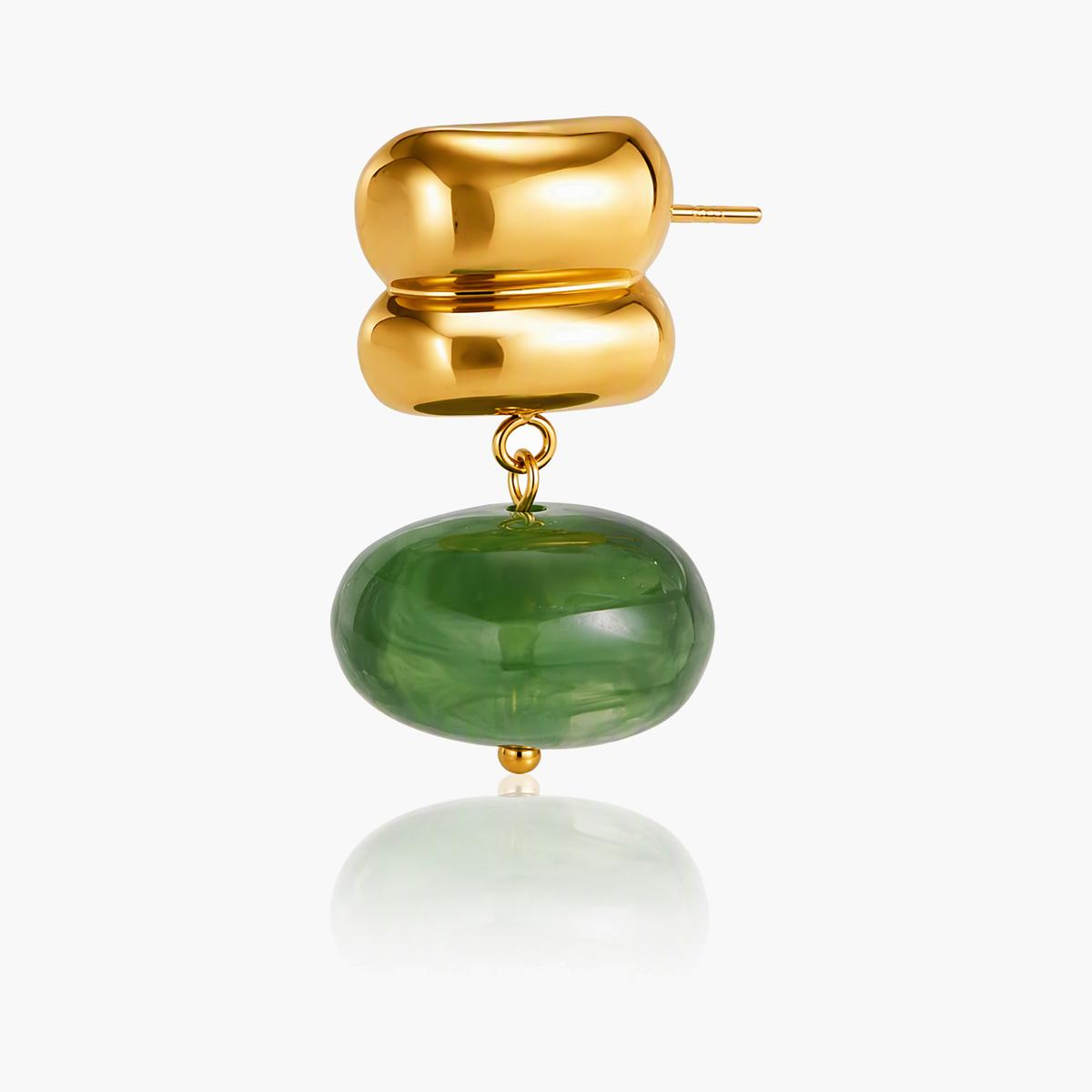 Dainty Double Tier Drop Earrings