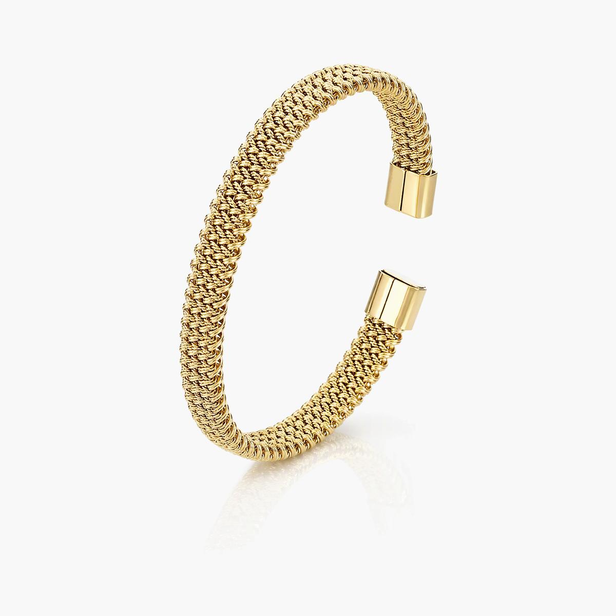 Trendy Mesh Cuff Bracelet